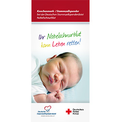 Flyer: Nabelschnurblut